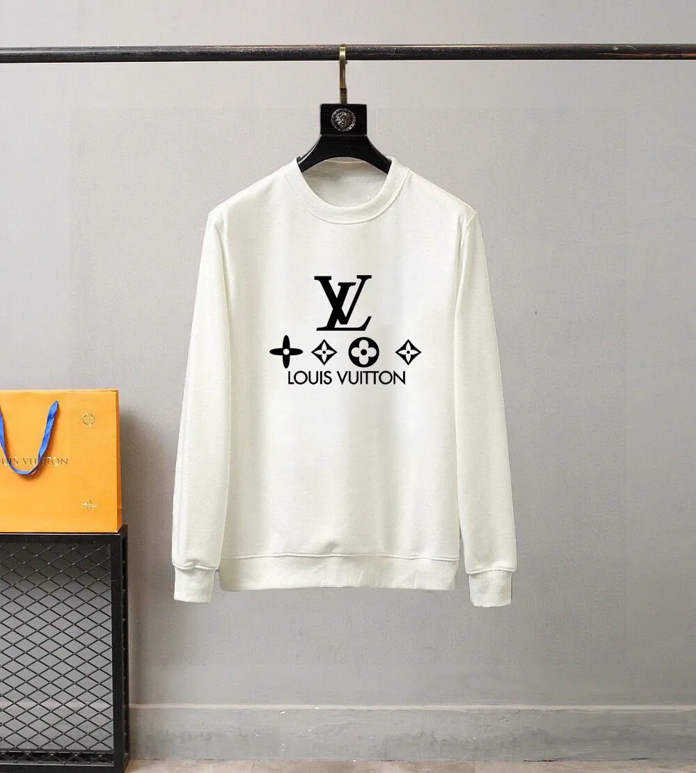 🅿️380 [LV Louis Vuitton] (Fat Man Gospel) hot-selling suit is coming. Focus on the original version of the official website. 2025 new hot-selling sweatshirt suit. The original order is hard to buy🇭🇰. It is the meticulous work of top designers for a fitting and perfect upper body effect. All-natural high-quality Roman cotton 100%, close-fitting comfort, noble and elegant! Original hardware embodies elegance and nobility! Counter size: M-5XL (maximum wear up to 220 pounds)